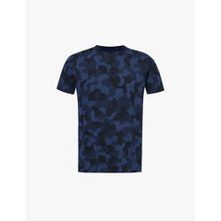 Mens Derek Rose London camouflage-print stretch-woven pyjama top