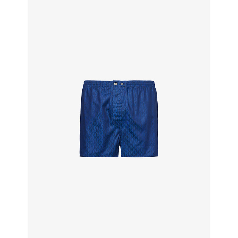 Mens Derek Rose Paris mid-rise cotton boxer shorts