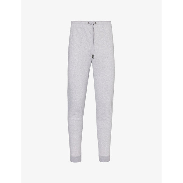 Derek Rose Quinn tapered cotton-blend jogging bottoms