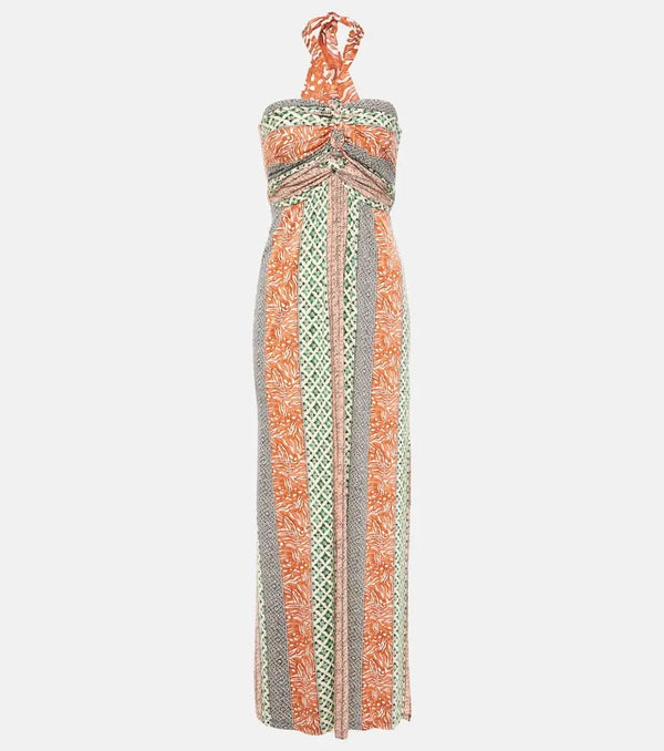 Diane von Furstenberg Annabelle printed jersey maxi dress | LYBSTORE