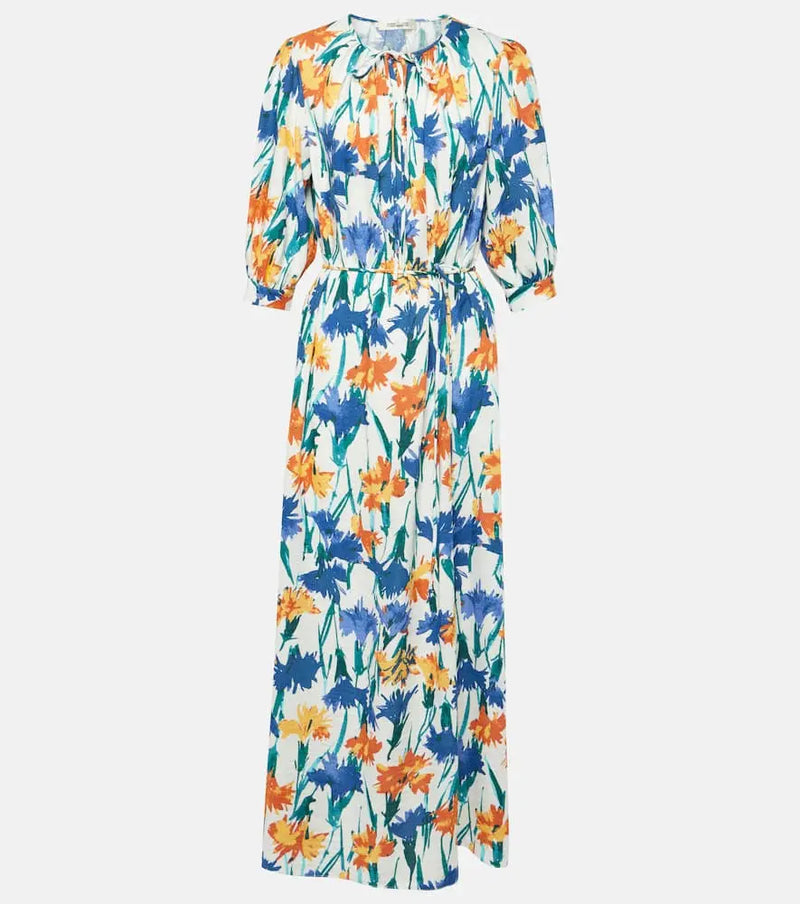 Diane von Furstenberg Drogo floral maxi dress | LYBSTORE