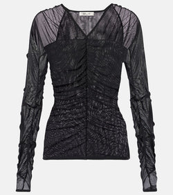 Diane von Furstenberg Eli mesh top