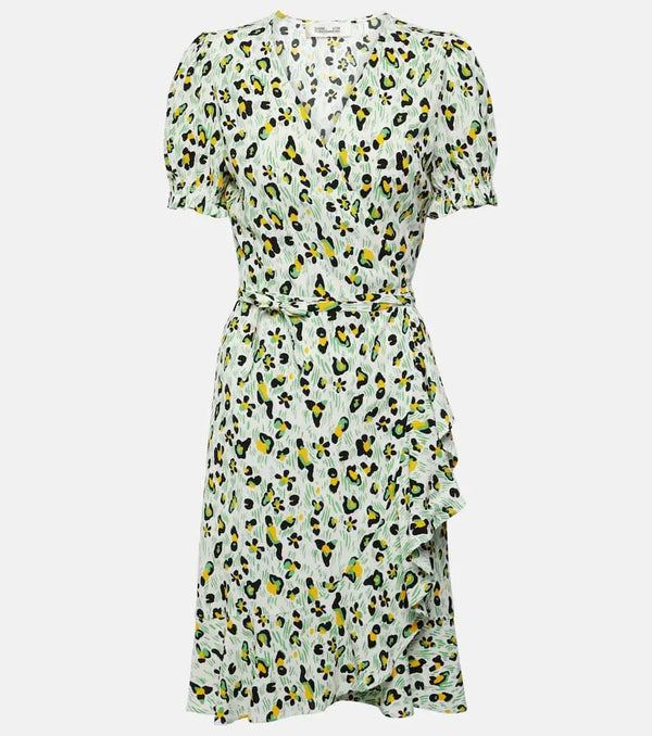 Diane von Furstenberg Emilia printed wrap dress