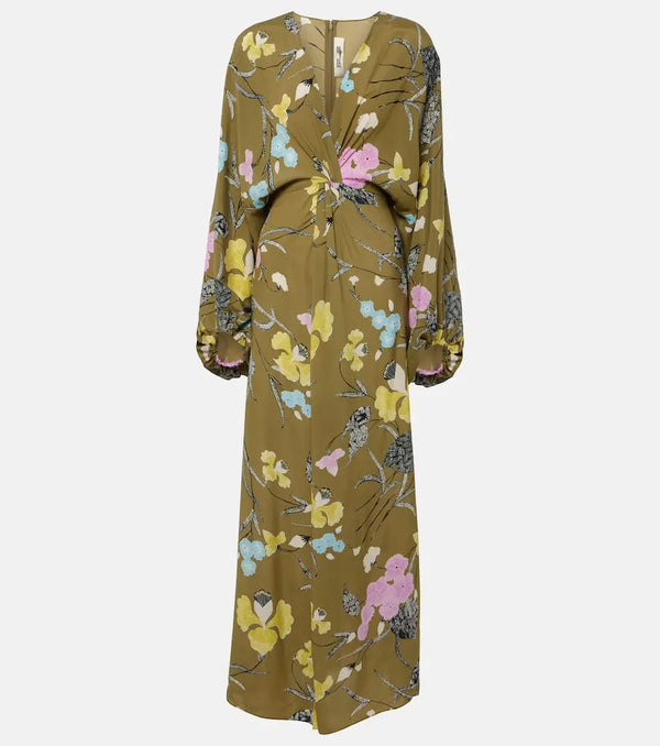 Diane von Furstenberg Kason floral maxi dress