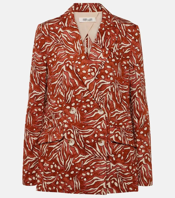 Diane von Furstenberg Madison jacquard blazer