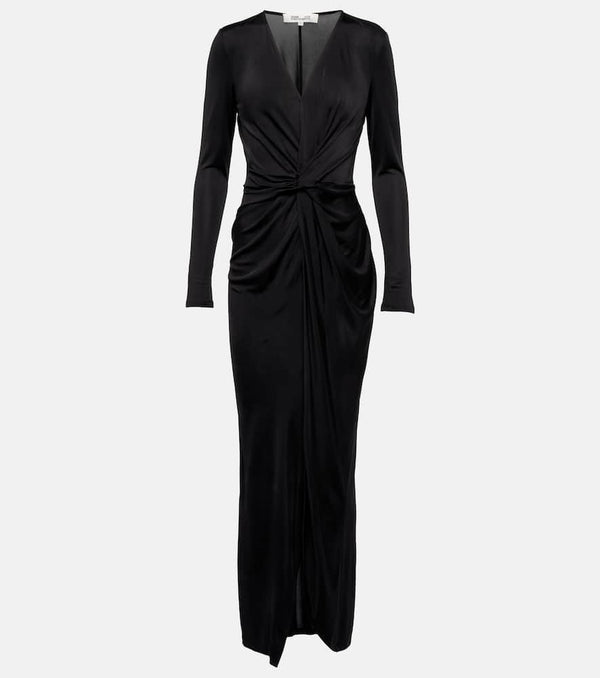 Diane von Furstenberg Mira jersey midi dress | LYBSTORE