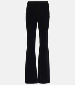 Diane von Furstenberg Ruthette velvet wide-leg pants | LYBSTORE