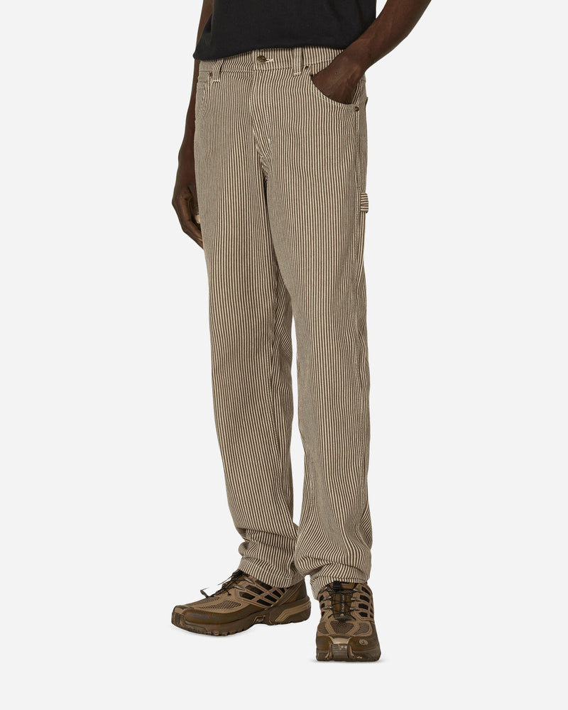 Dickies Garyville Hickory Stripe Carpenter Pants Mushroom