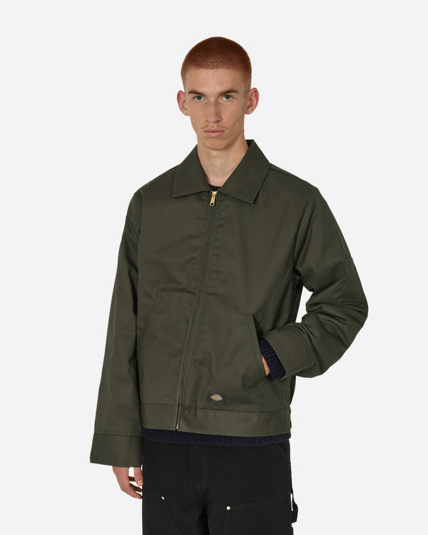 Dickies Lined Eisenhower Jacket Olive Green