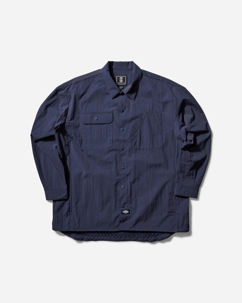 Dickies Men s TDC Oversized Fit Pieced Workshirt Navy