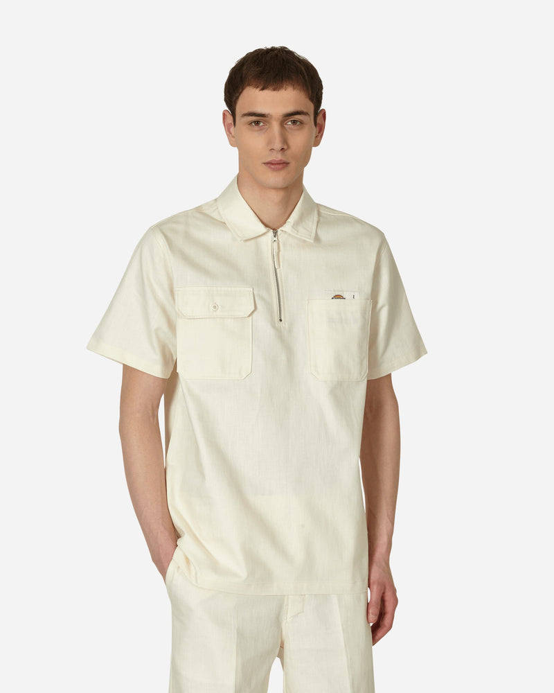 Dickies Pop Trading Company Shortsleeve Shirt Off White