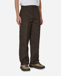 Dickies Double Knee Work Pants Dark Brown