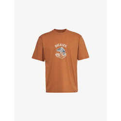 Mens Dickies Dumfries brand-print cotton-jersey T-shirt