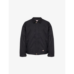 Mens Dickies Plains corduroy-collar woven jacket