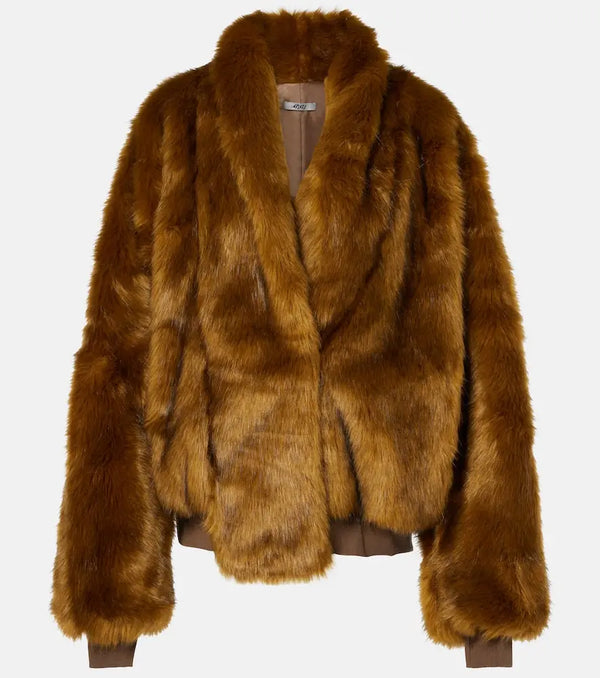 Didu Faux fur jacket | LYBSTORE