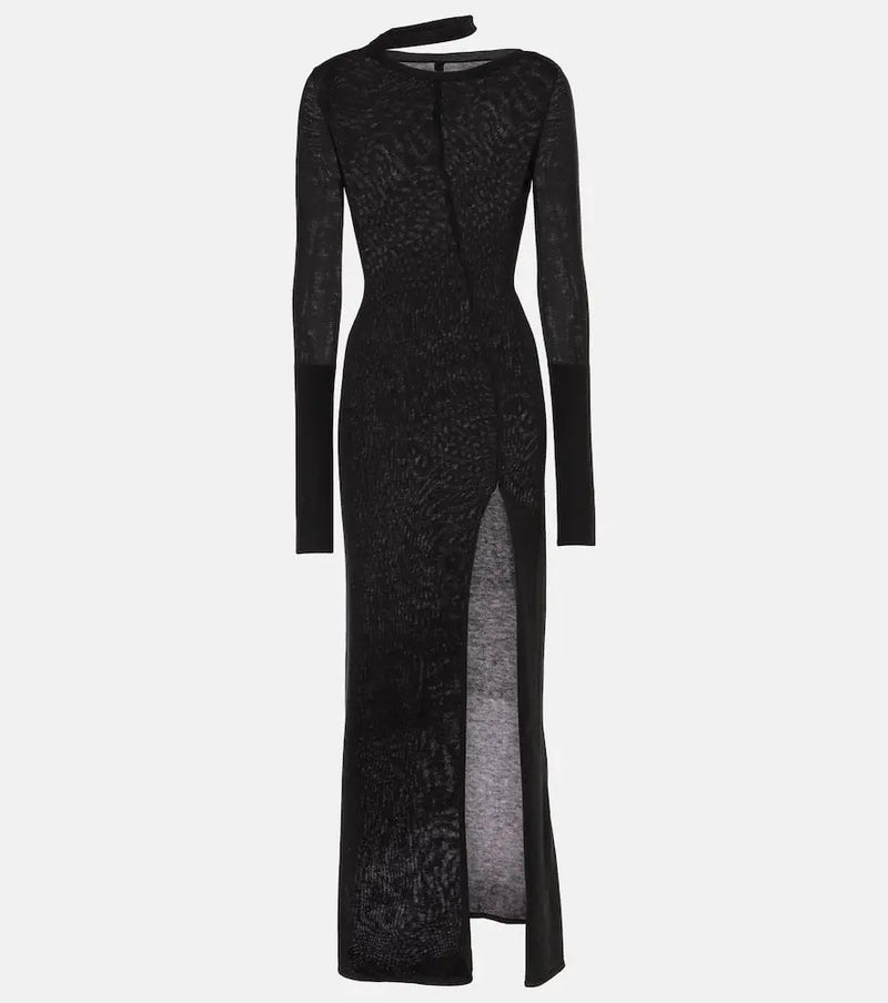 Didu Knit cutout turtleneck maxi dress