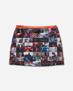 Diesel Women s Livestream Print Mini Skirt Multicolor