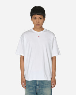 Diesel Embroidered D Patch T-Shirt White