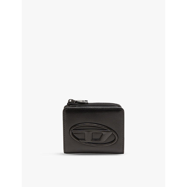 Mens Diesel Holi-D cow-leather card holder