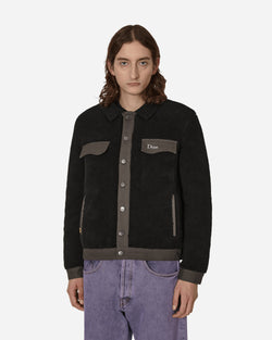 Dime Sherpa Denim Jacket Black