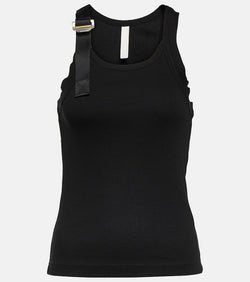 Dion Lee Safety Slider cotton-blend tank top