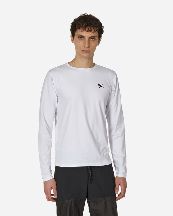 District Vision Ultralight Aloe Longsleeve T-Shirt White