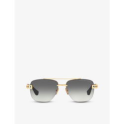 Dita DTS138-A-01-Z Grand-Evo One square-frame titanium aviator sunglasses