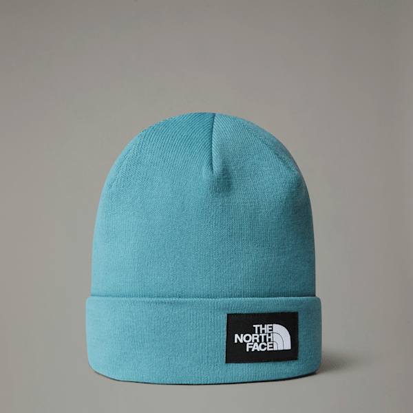 The North Face Dock Worker Recycled Beanie Algae Blue One Size male | LYBSTORE