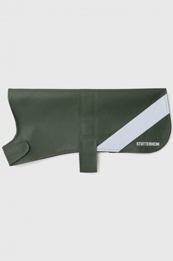 Stutterheim Dog Raincoat Green