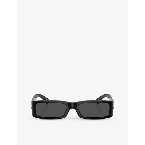 Dolce & Gabbana 0DG4444 rectangle-frame acetate sunglasses | LYBSTORE