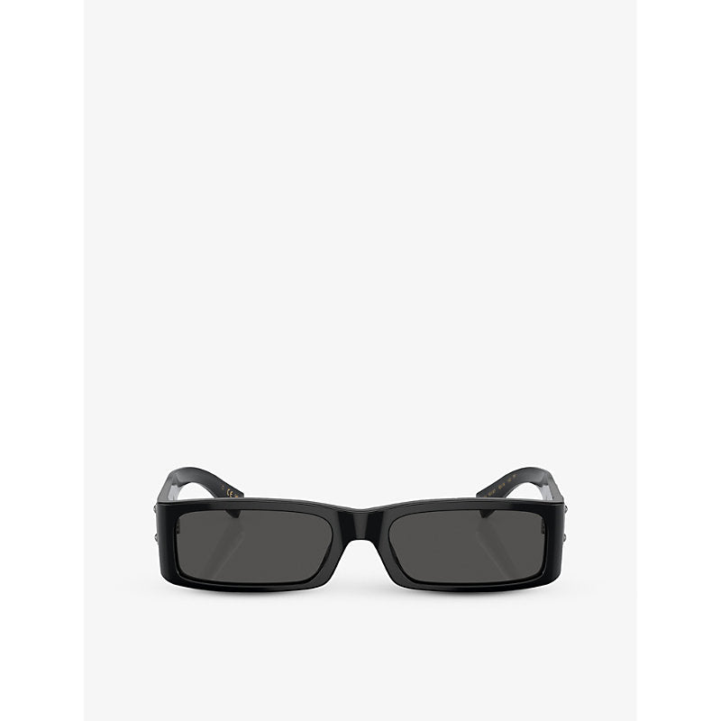 Dolce & Gabbana 0DG4444 rectangle-frame acetate sunglasses | LYBSTORE