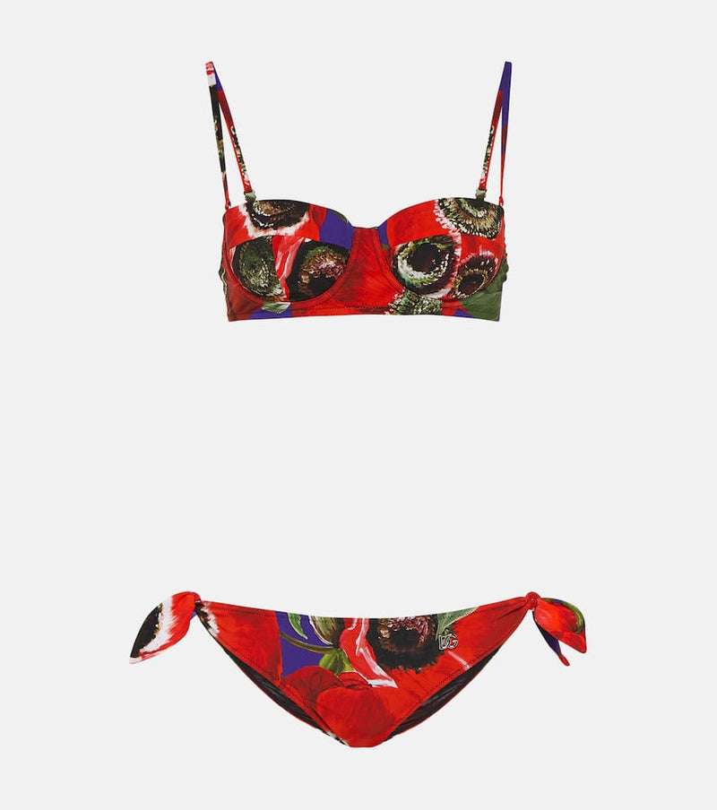 Dolce & Gabbana Balconette Poppy bikini