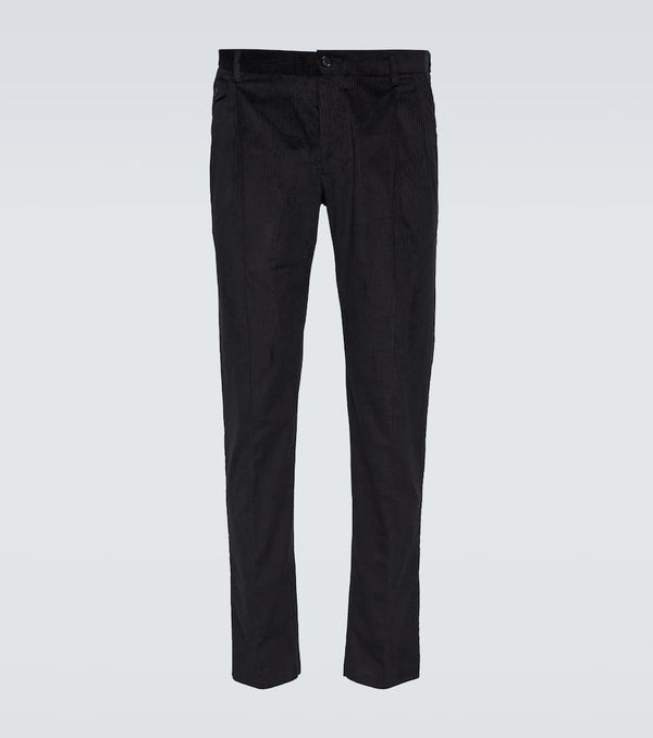 Dolce & Gabbana Cotton slim-fit pants