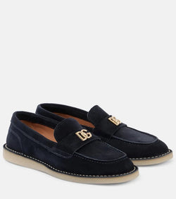 Dolce & Gabbana DG suede loafers