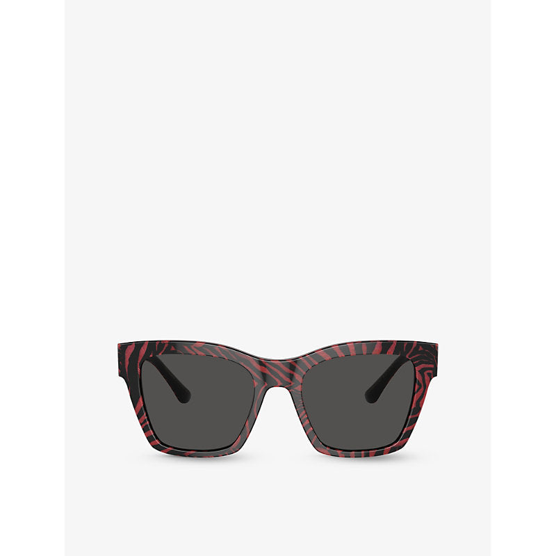 Dolce & Gabbana DG4384 square-frame acetate sunglasses | LYBSTORE