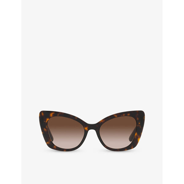 Dolce & Gabbana DG4405 butterfly-frame acetate sunglasses | LYBSTORE