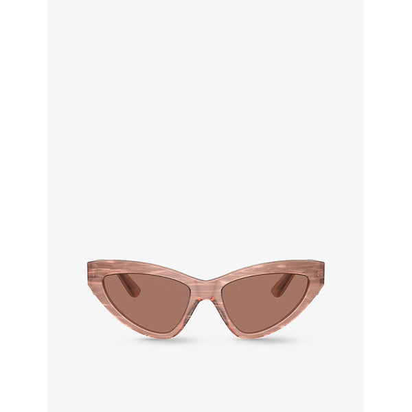 Dolce & Gabbana DG4439 cat-eye acetate sunglasses | LYBSTORE