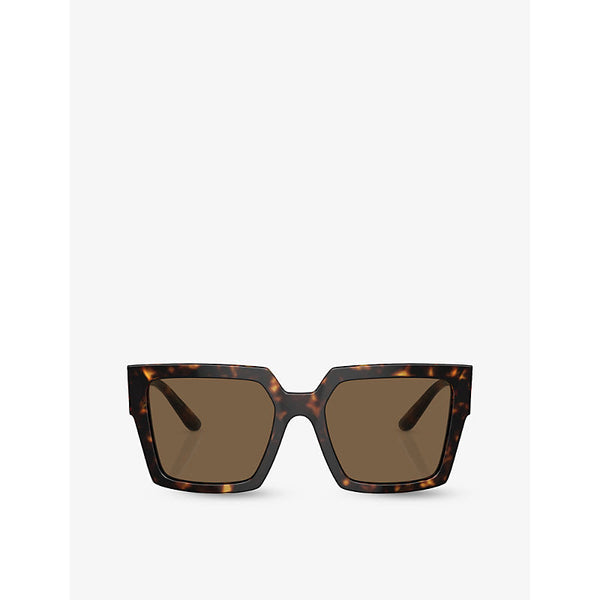 Dolce & Gabbana DG4446B square-frame acetate sunglasses | LYBSTORE