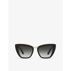 Dolce & Gabbana DG6144 cat eye-frame nylon sunglasses