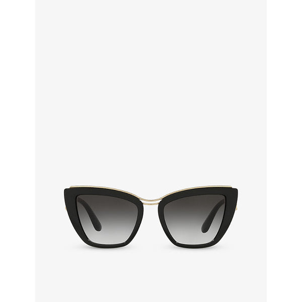 Dolce & Gabbana DG6144 cat eye-frame nylon sunglasses | LYBSTORE