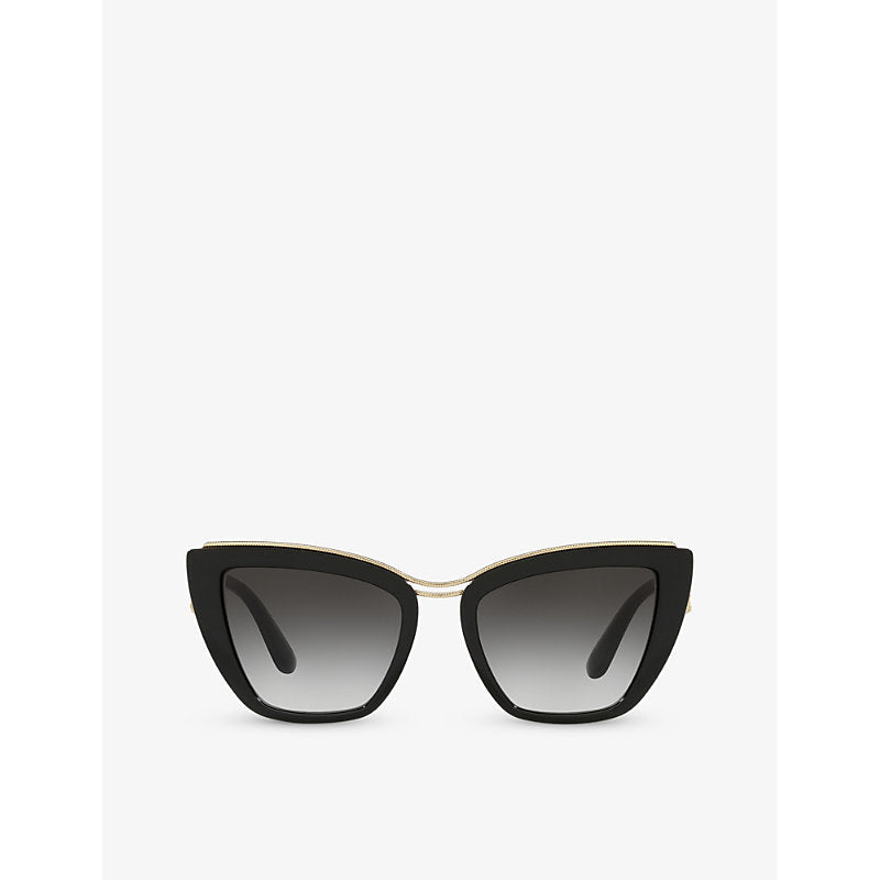 Dolce & Gabbana DG6144 cat eye-frame nylon sunglasses