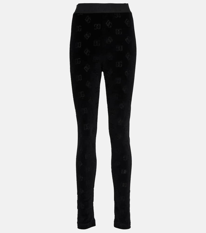 Dolce & Gabbana Logo cotton leggings