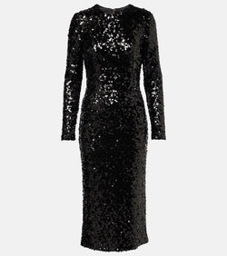 Dolce & Gabbana Sequined midi dress