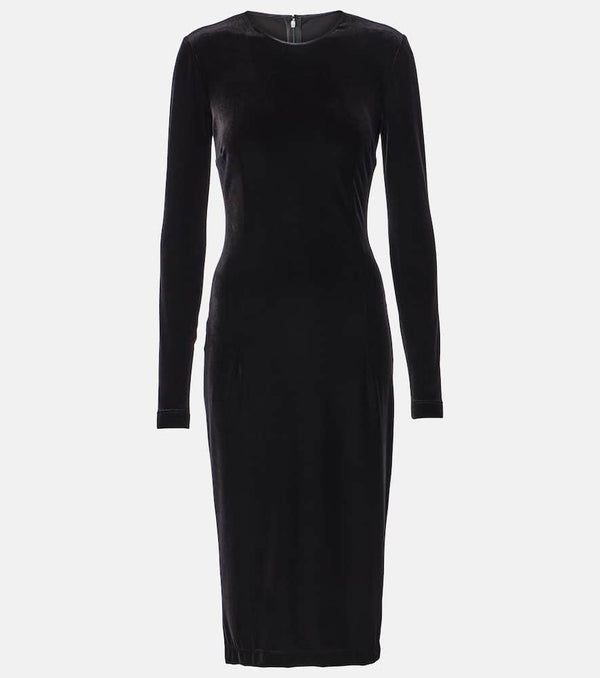 Dolce & Gabbana Velvet midi dress