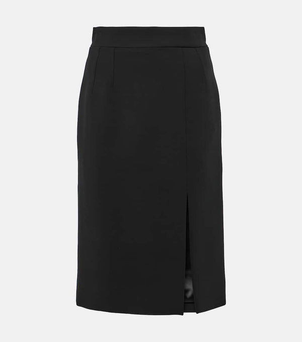 Dolce & Gabbana Wool-blend midi skirt