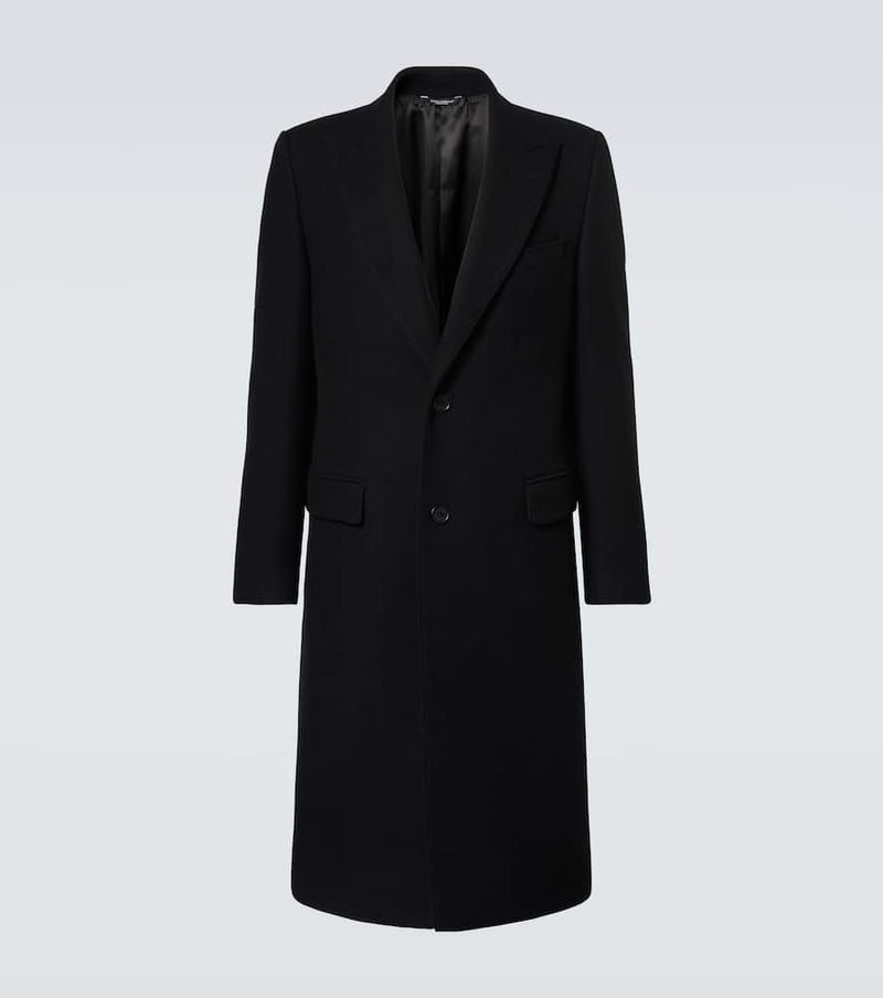 Dolce & Gabbana Wool-blend overcoat