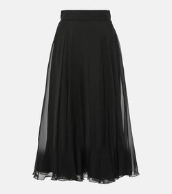 Dolce & Gabbana Chiffon midi skirt