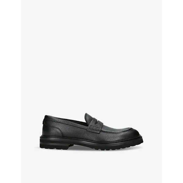 Dolce & Gabbana Closed-toe grain leather loafer