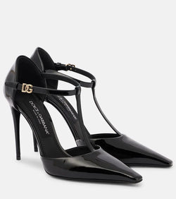 Dolce & Gabbana DG patent leather pumps | LYBSTORE