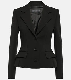 Dolce & Gabbana Dolce wool-blend blazer | LYBSTORE